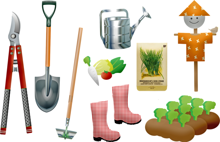 gardening tools 768x495